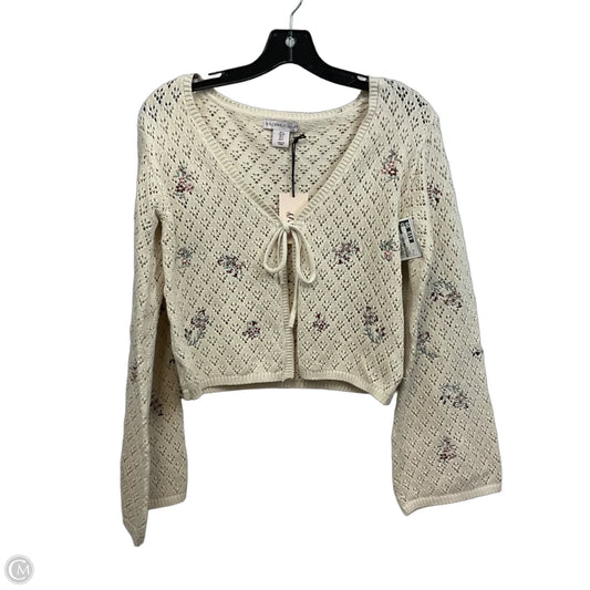 Cardigan By Sincerely Jules In Cream, Size: S