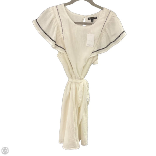 Dress Casual Short By Banana Republic In White, Size: L