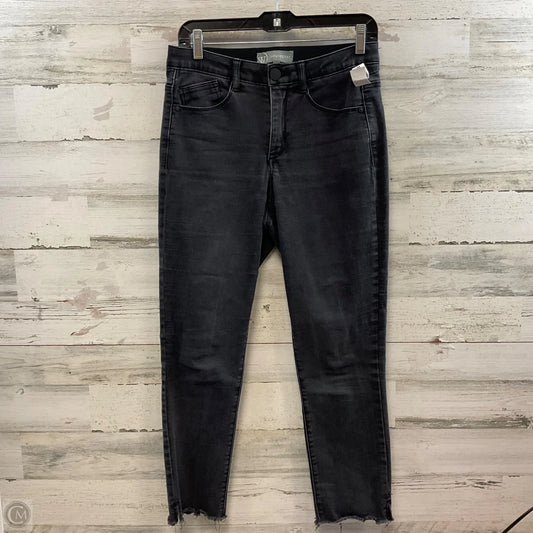 Jeans Straight By Wit & Wisdom In Black Denim, Size: 6