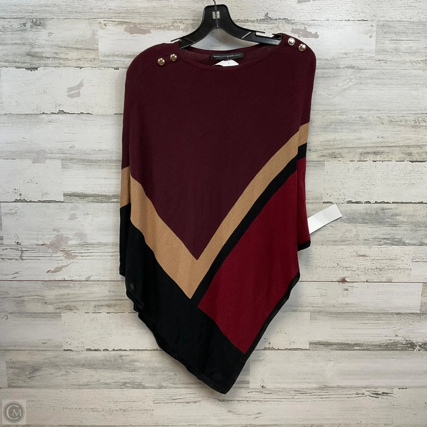 Shawl By White House Black Market In Red, Size: Xsp