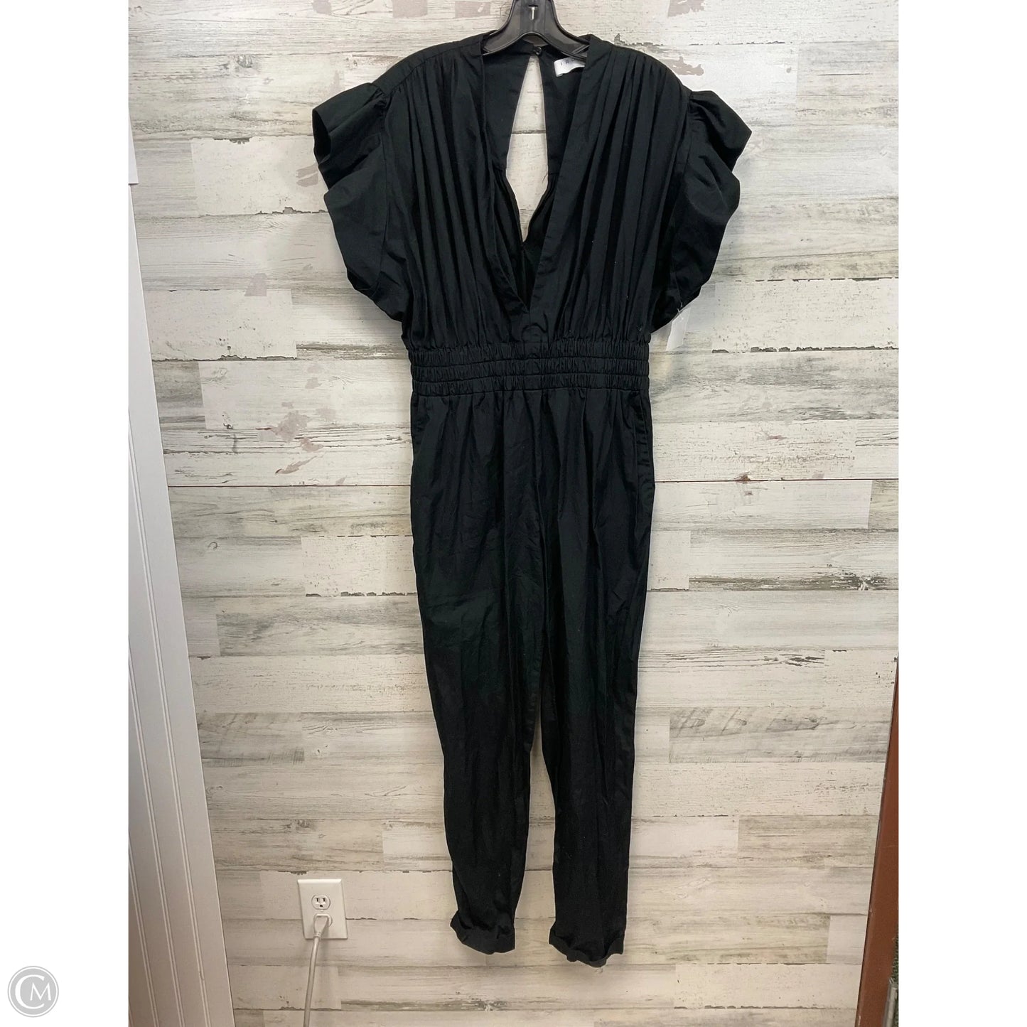 Dress Luxury Designer By Moschino In Black & Red, Size: M