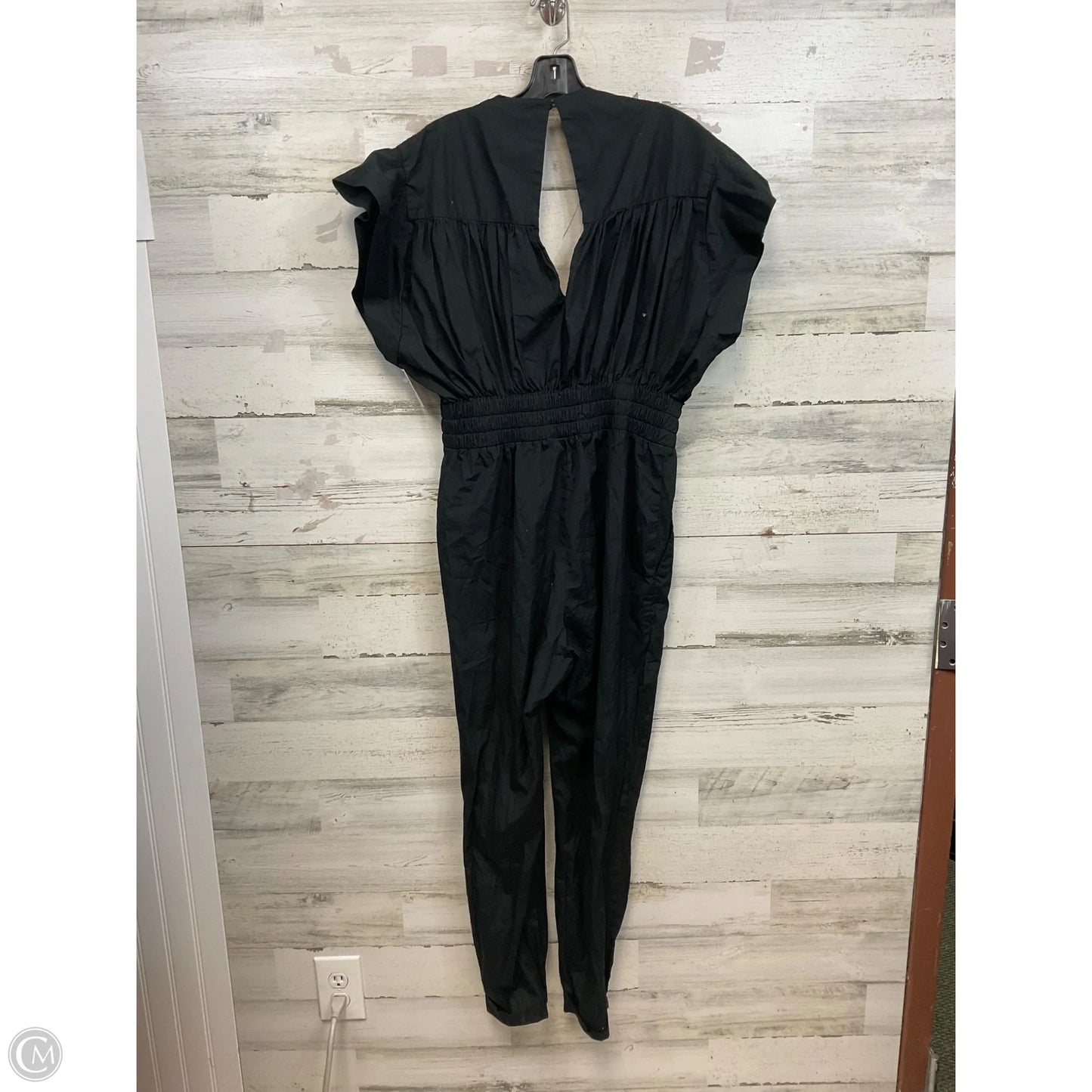 Dress Luxury Designer By Moschino In Black & Red, Size: M