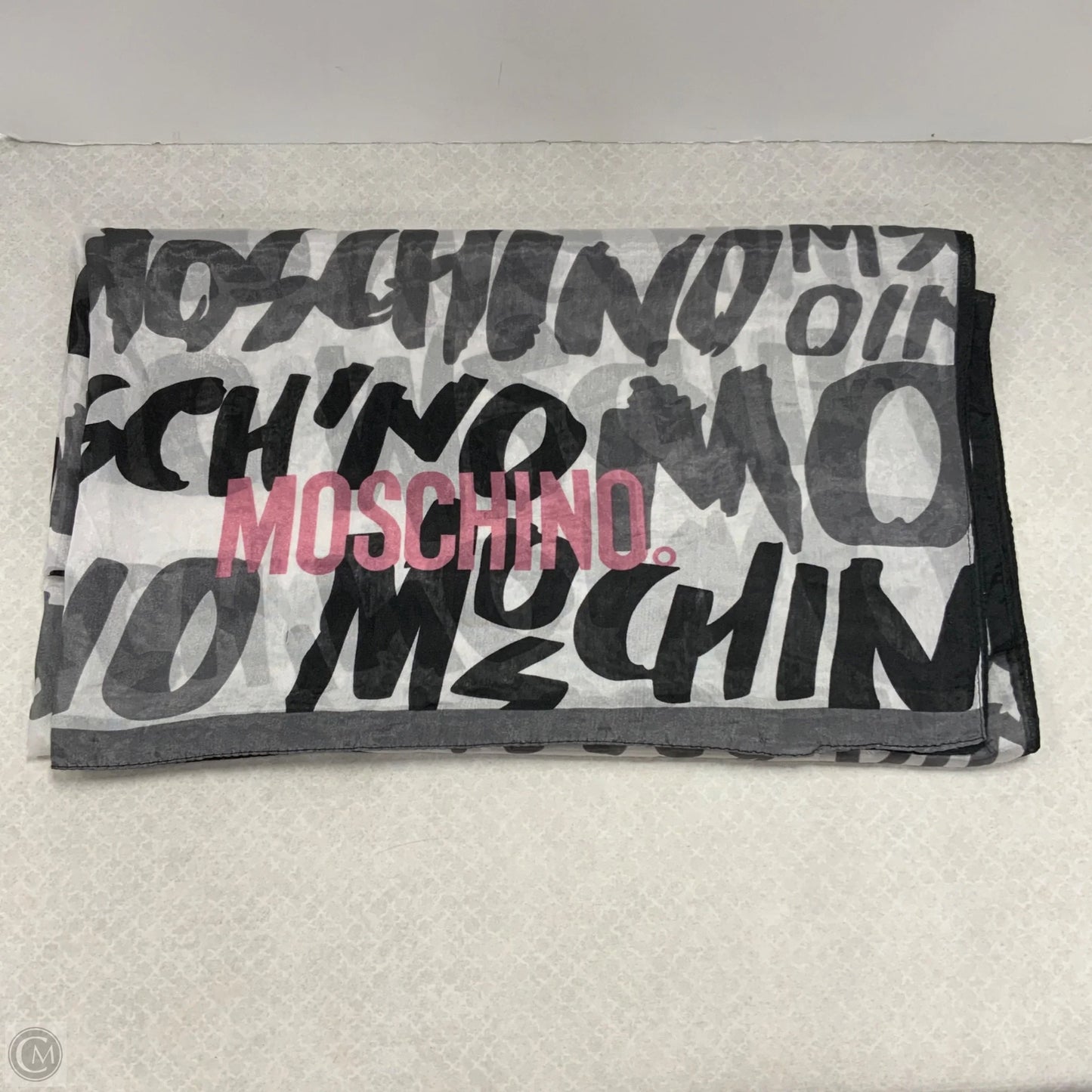 Scarf Luxury Designer By Moschino