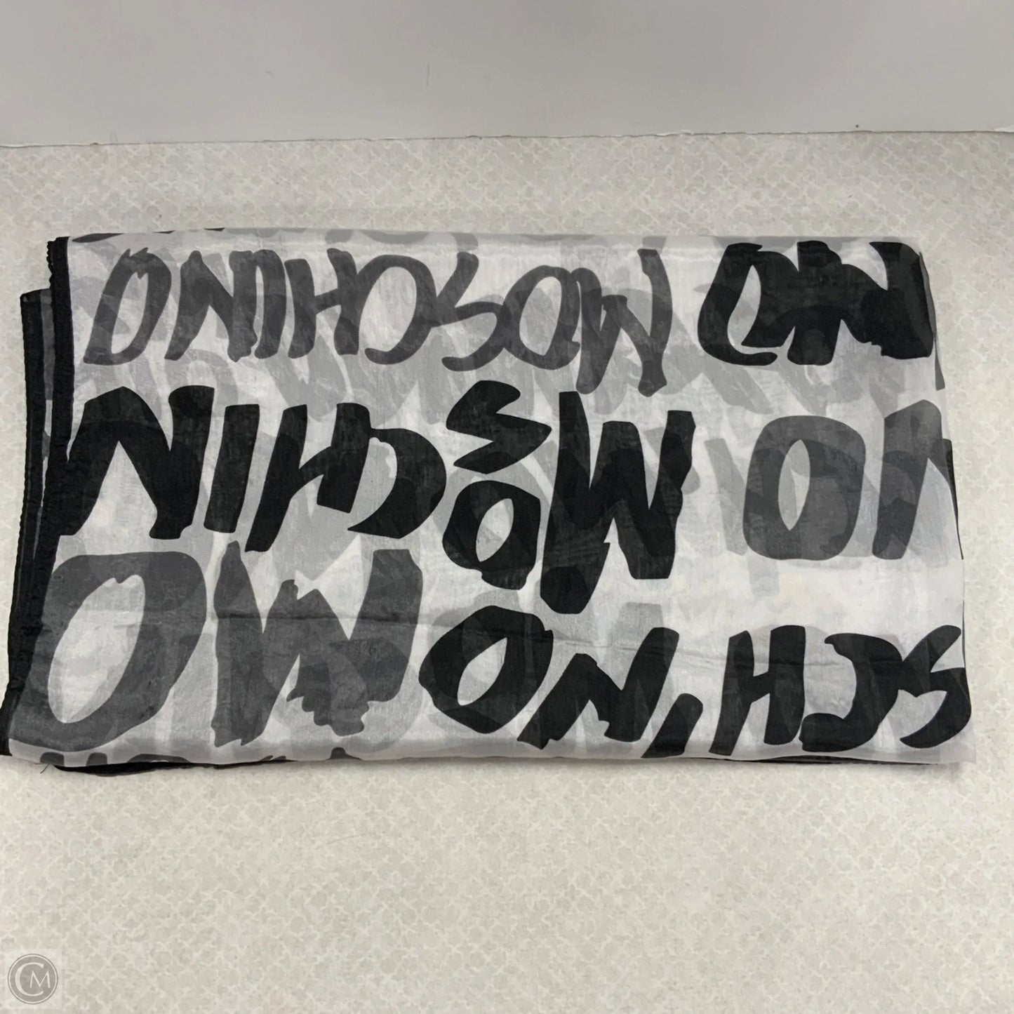 Scarf Luxury Designer By Moschino