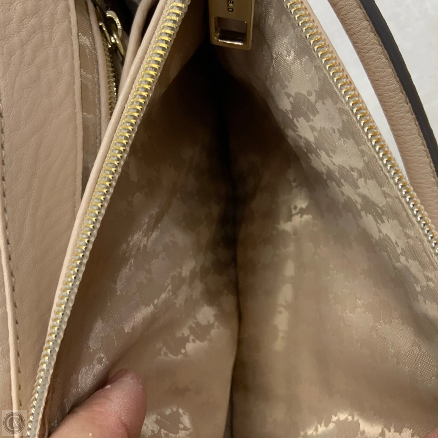 Handbag Designer By Karl Lagerfeld, Size: Medium