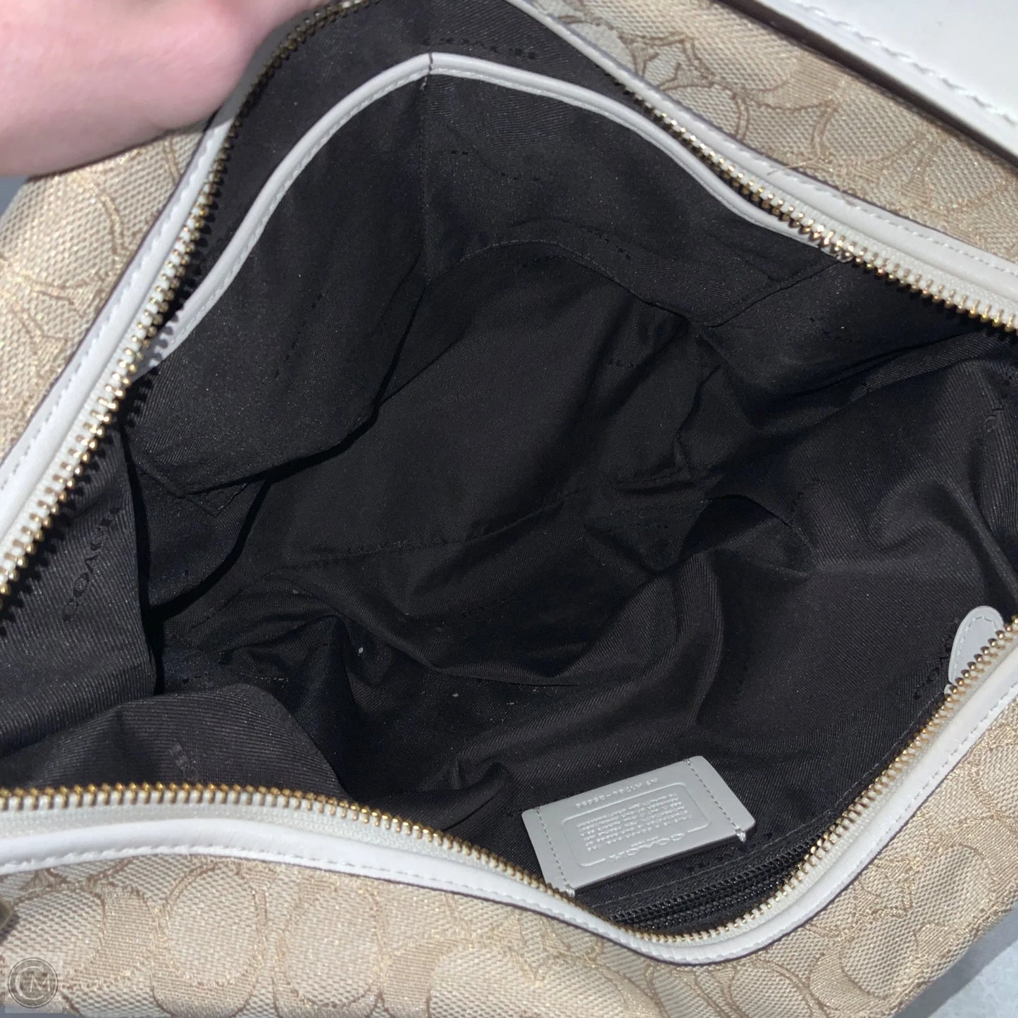 Handbag Designer By Coach, Size: Medium