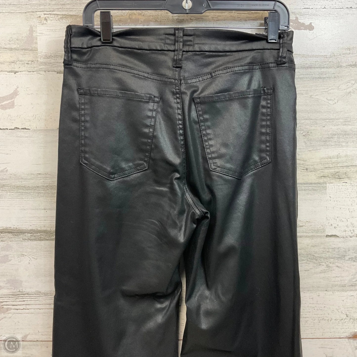 Jeans Wide Leg By Kut In Black Denim, Size: 8p