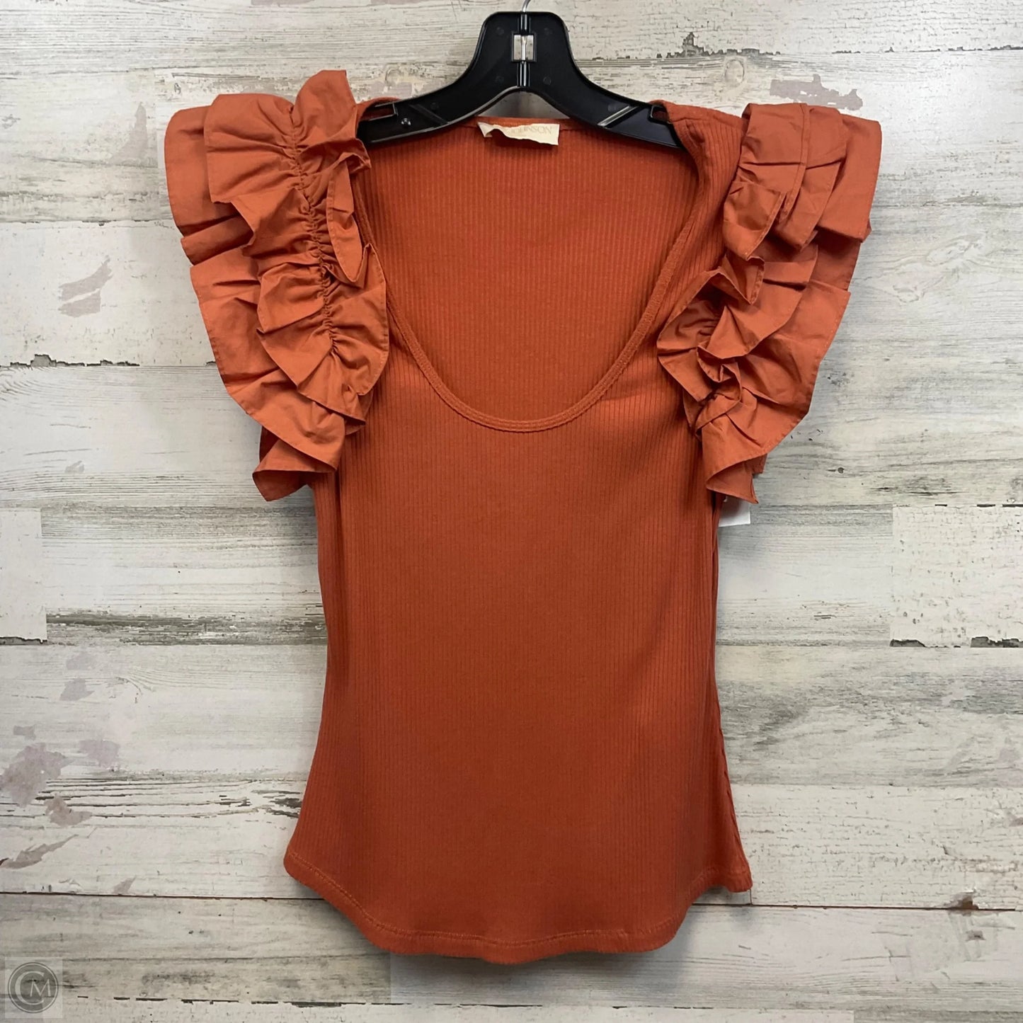 Blouse Sleeveless By Ulla Johnson In Orange, Size: M