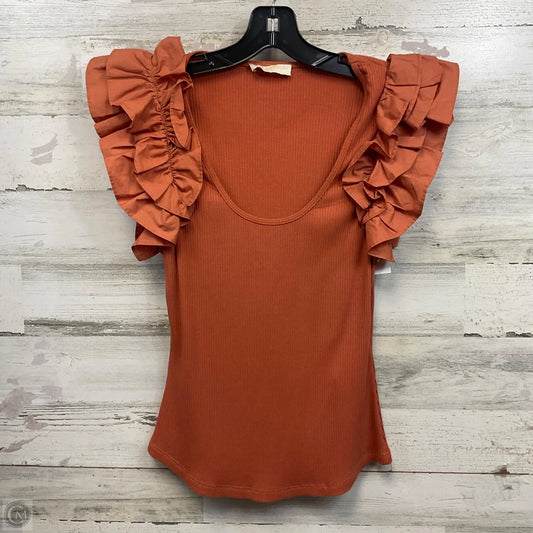 Blouse Sleeveless By Ulla Johnson In Orange, Size: M