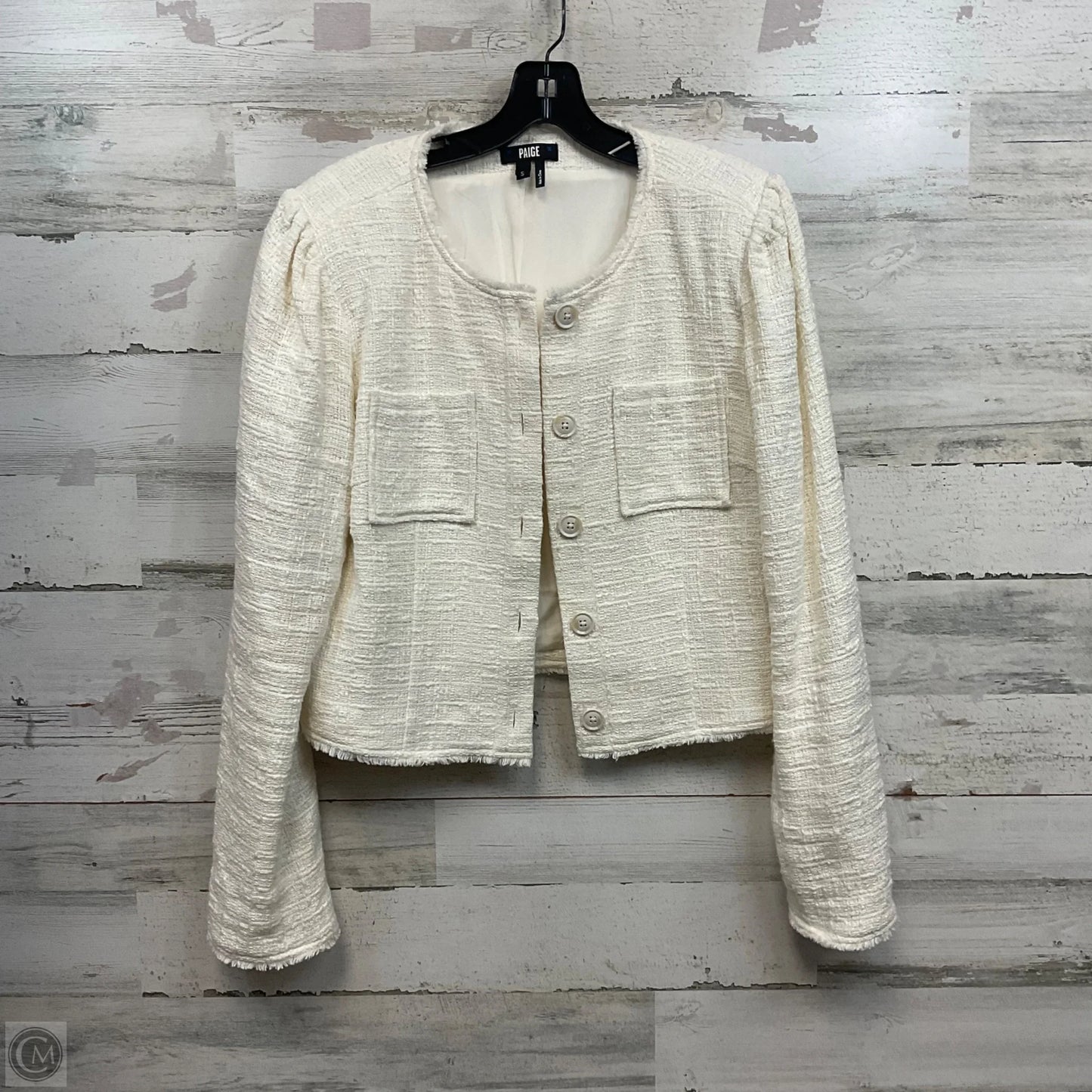 Jacket Other By Paige In Cream, Size: S