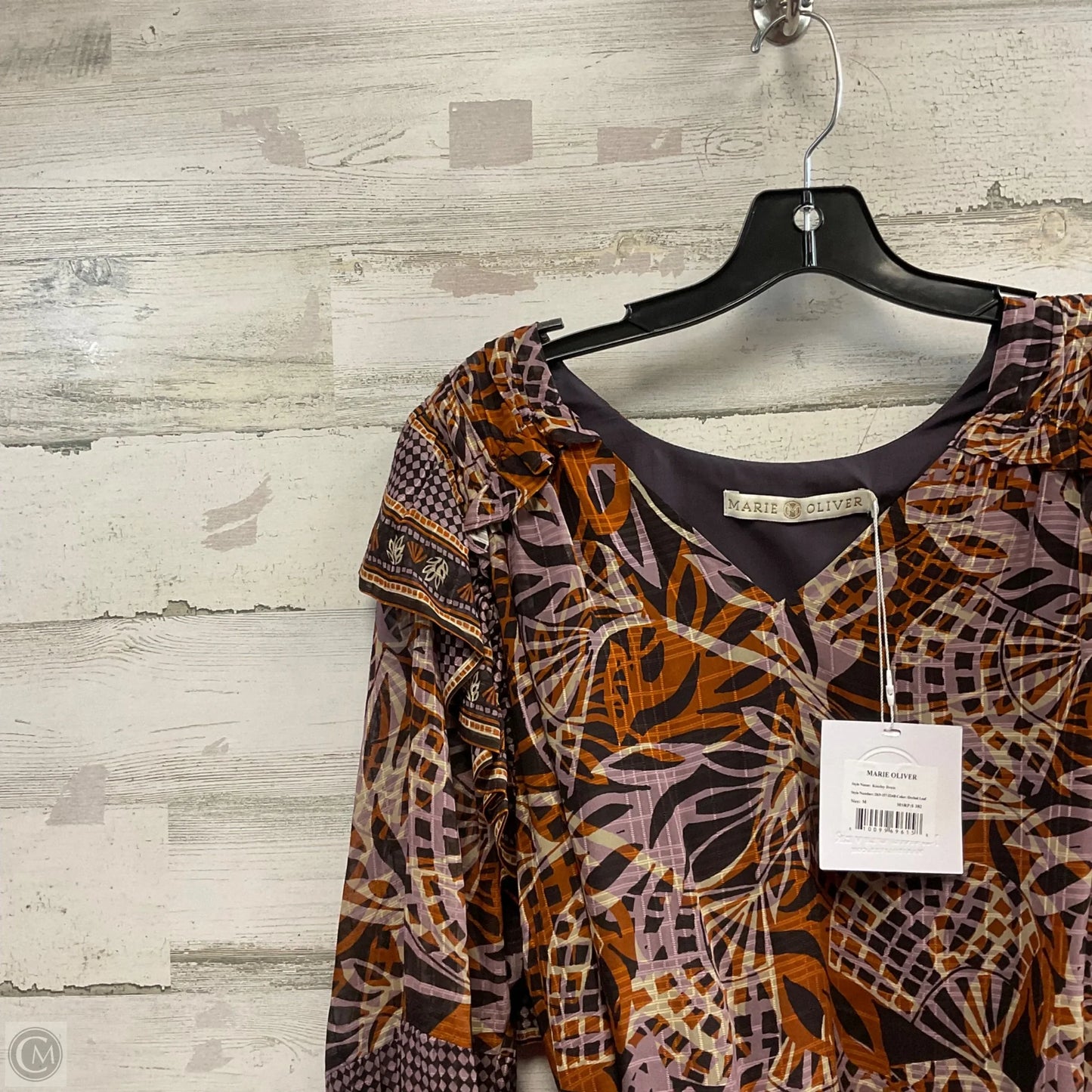 Dress Casual Short By Marie Oliver In Purple, Size: M