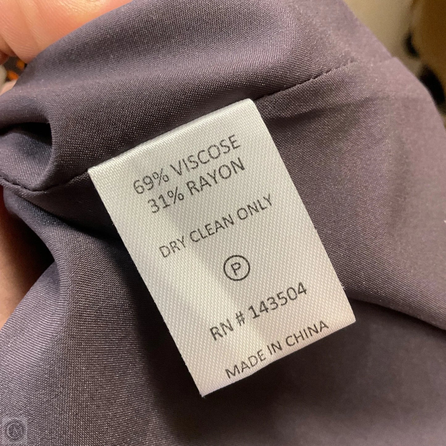 Dress Casual Short By Marie Oliver In Purple, Size: M