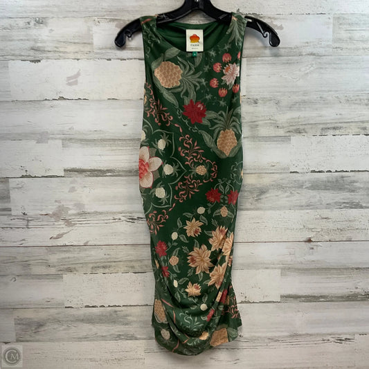 Dress Casual Short By Farm Rio In Green, Size: M