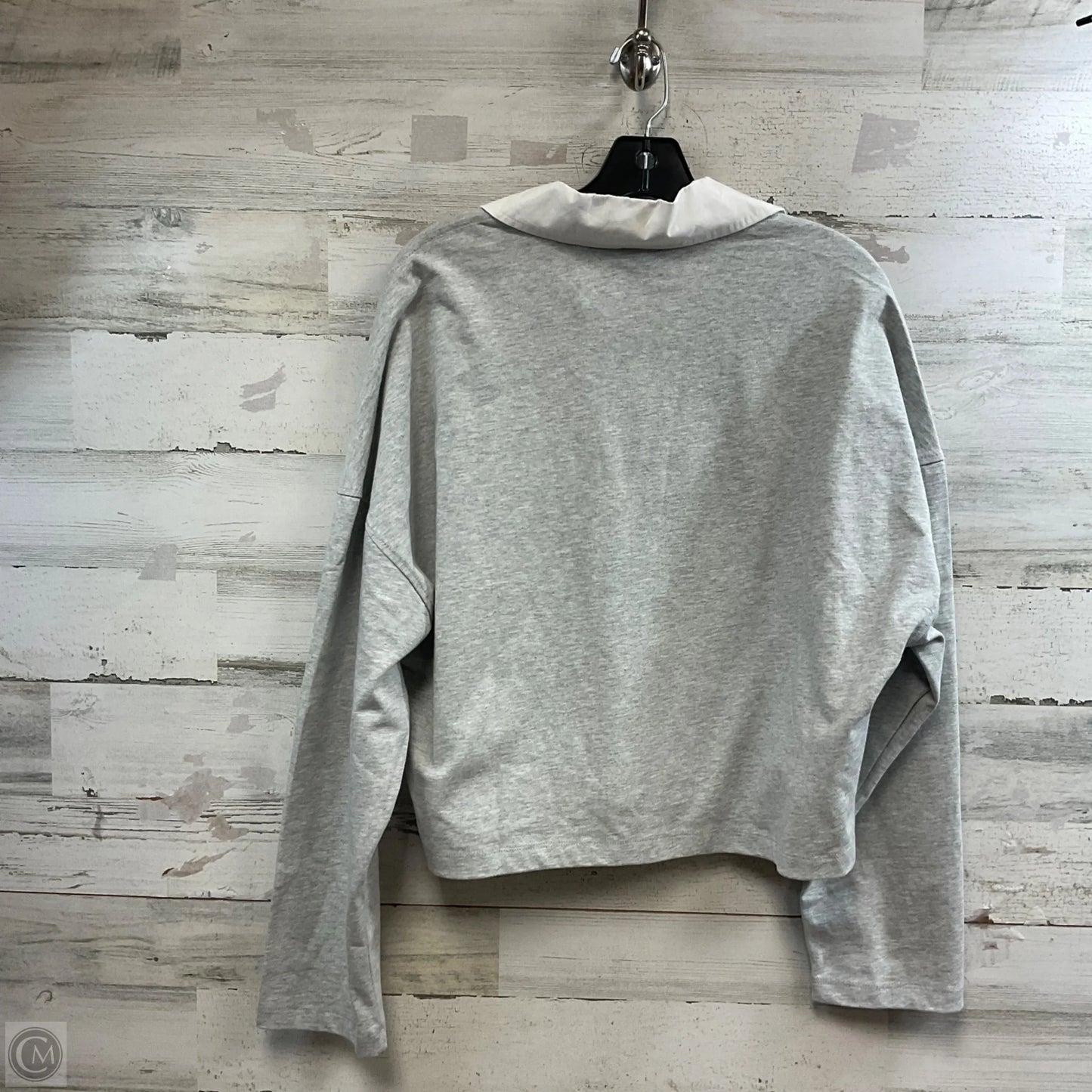 Top Long Sleeve Designer By Rebecca Minkoff In Grey, Size: M