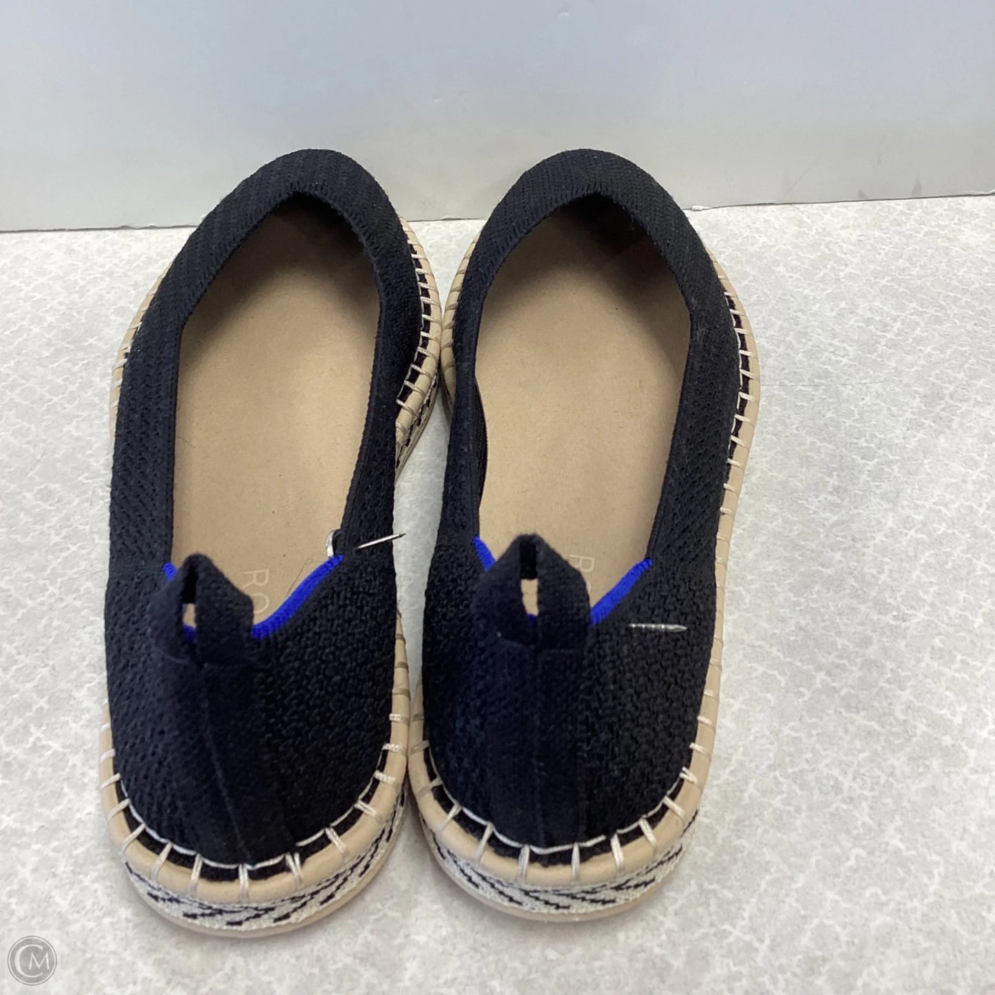 Shoes Flats By Rothys In Black, Size: 9.5