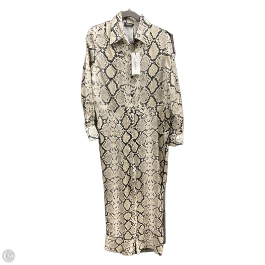 Jumpsuit By Shahida Parides In Snakeskin Print, Size: M