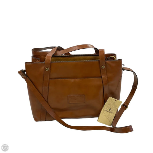 Handbag Leather By Patricia Nash, Size: Large