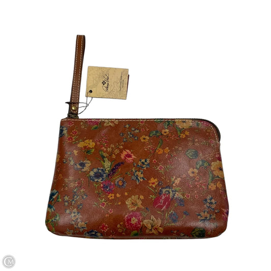 Wristlet Leather By Patricia Nash, Size: Medium