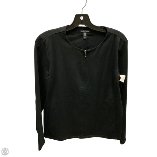 Jacket Other By Eileen Fisher In Black, Size: S