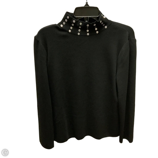 Top Long Sleeve By Ming Wang In Black, Size: M