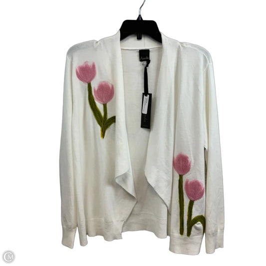 Cardigan By Aaeda In White, Size: Xl