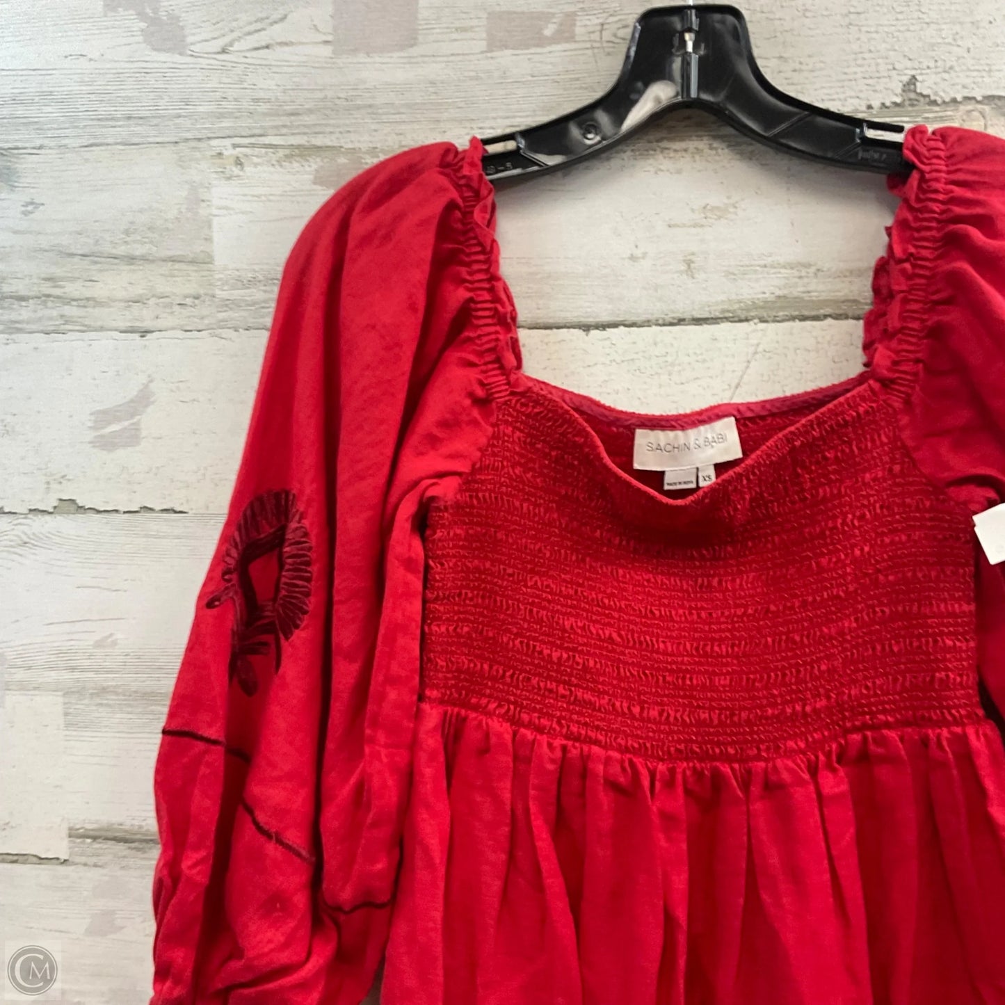 Dress Casual Short By Sachin & Babi In Red, Size: Xs
