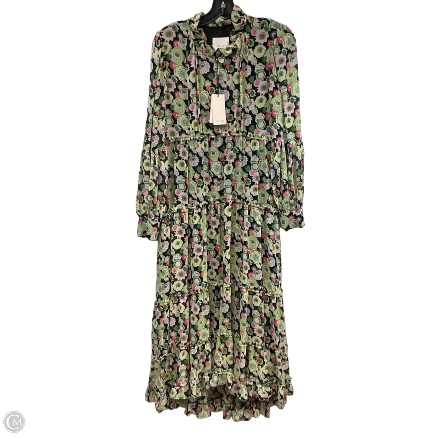 Dress Casual Maxi By Cinc A Sept In Green, Size: Xs