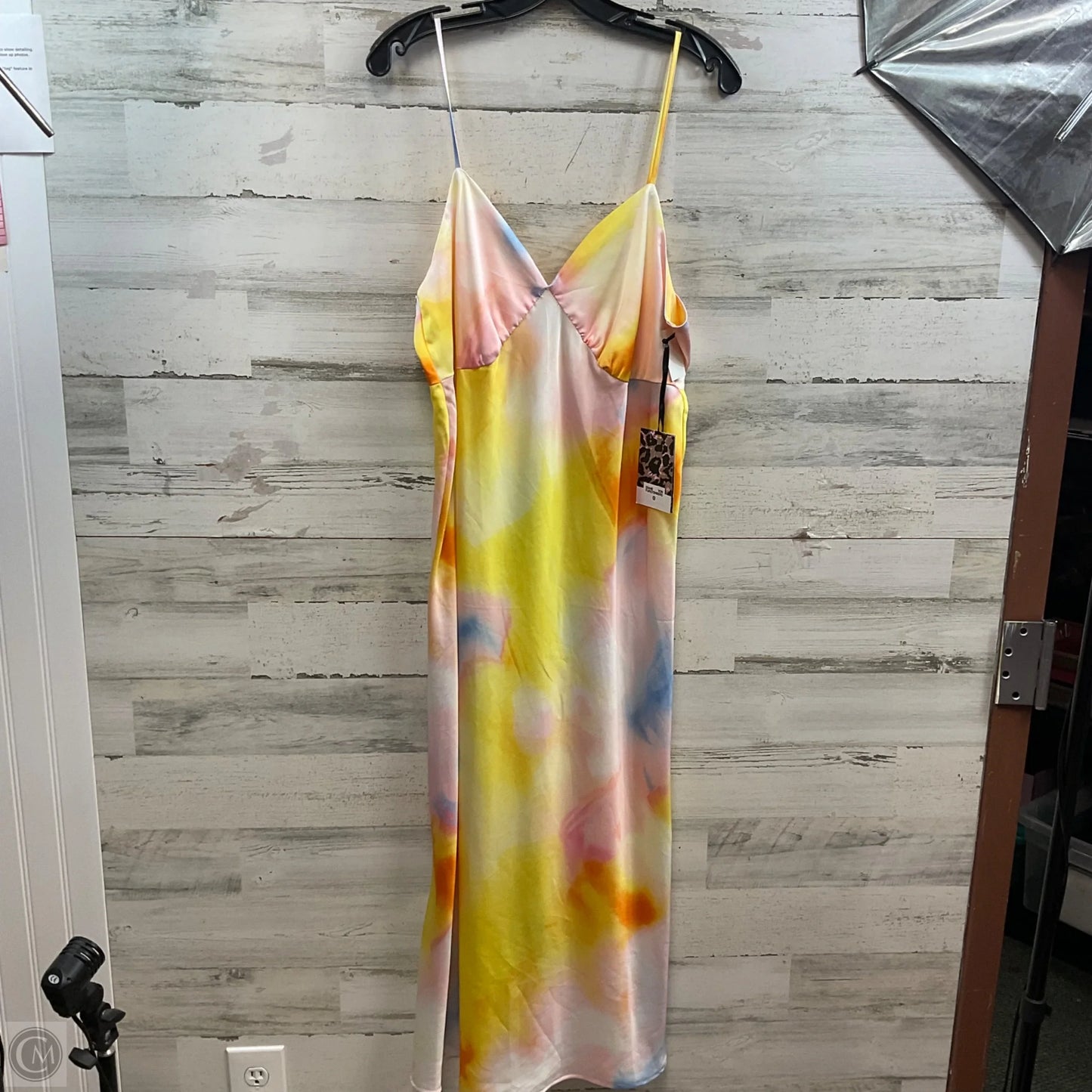 Dress Party Long By Target-designer In Pink & Yellow, Size: Xl