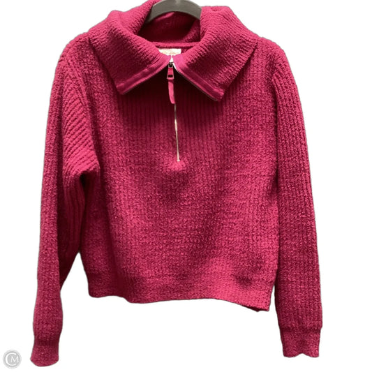 Sweater By Allie Rose In Pink, Size: M