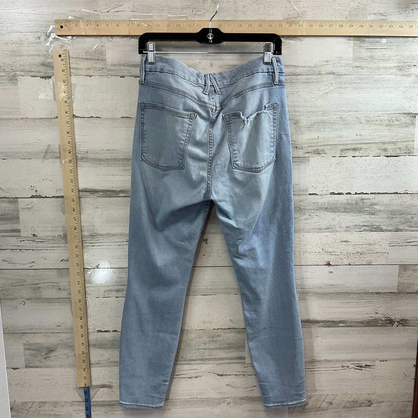 Blue Denim Jeans Skinny Good American, Size 10