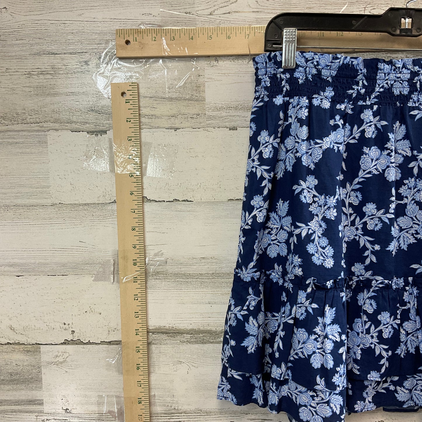 Blue Skirt Mini & Short J. Crew, Size M