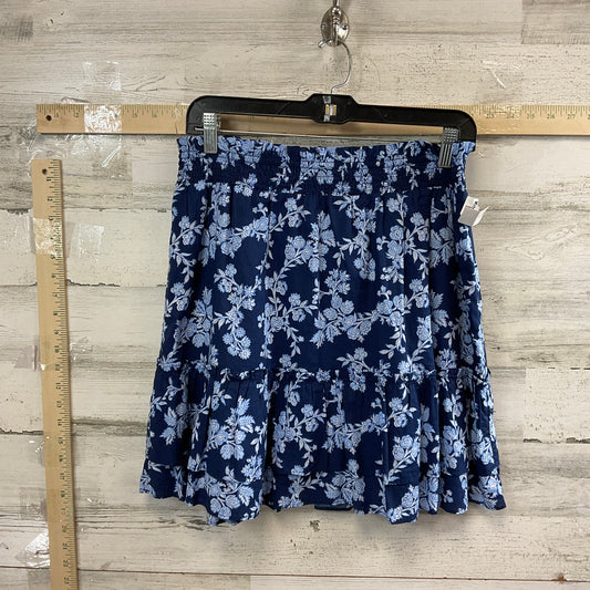 Blue Skirt Mini & Short J. Crew, Size M