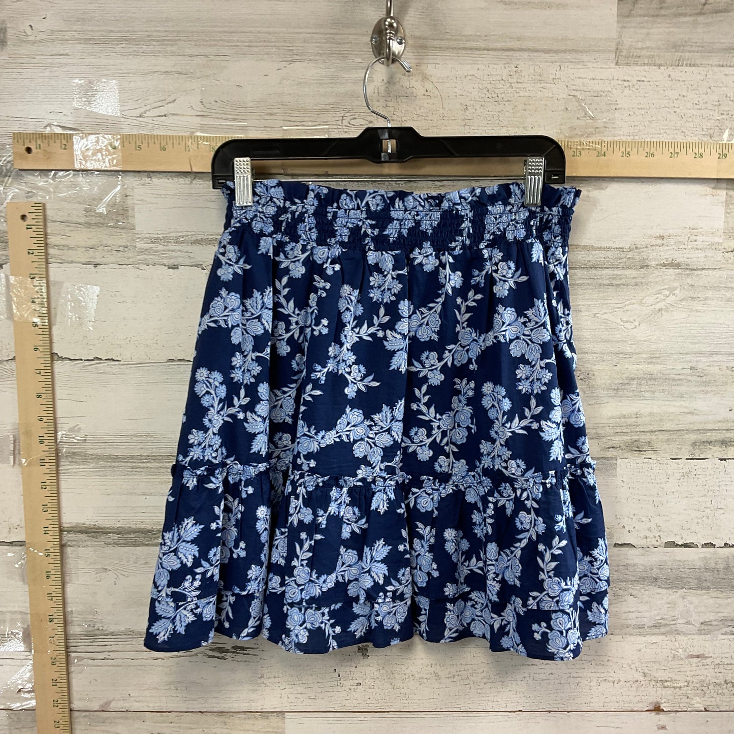 Blue Skirt Mini & Short J. Crew, Size M