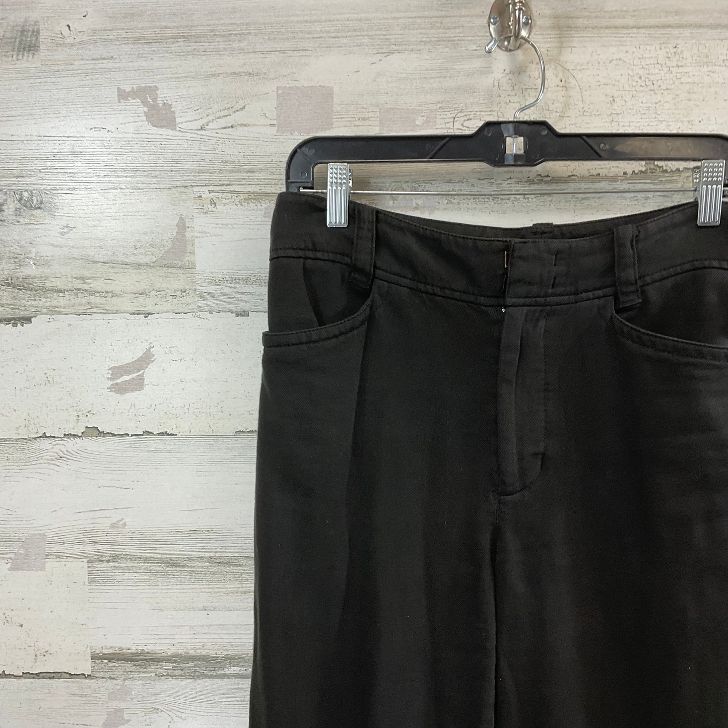 Jeans Straight By Vince In Black Denim, Size: 6