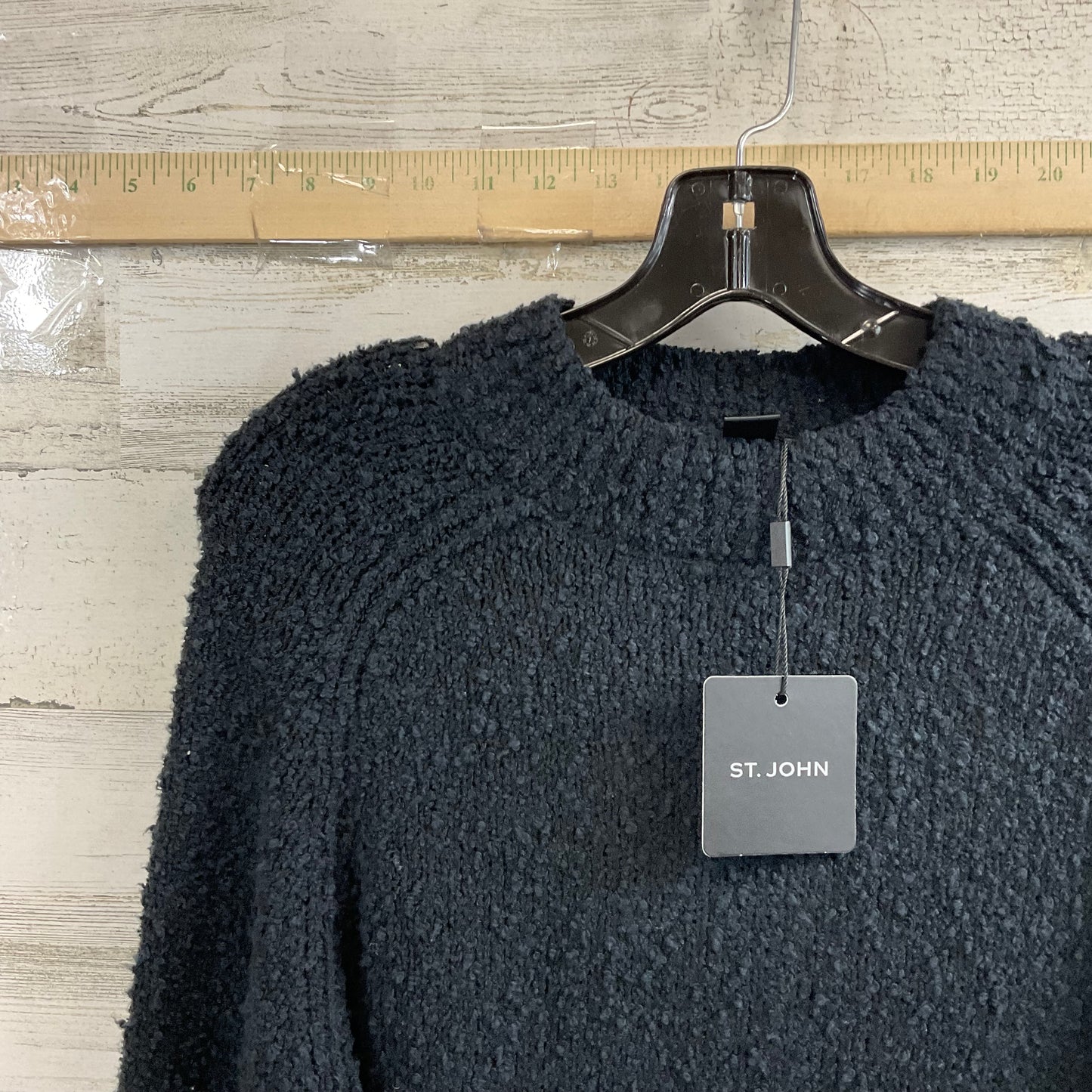 Sweater By St John Collection In Black, Size: S