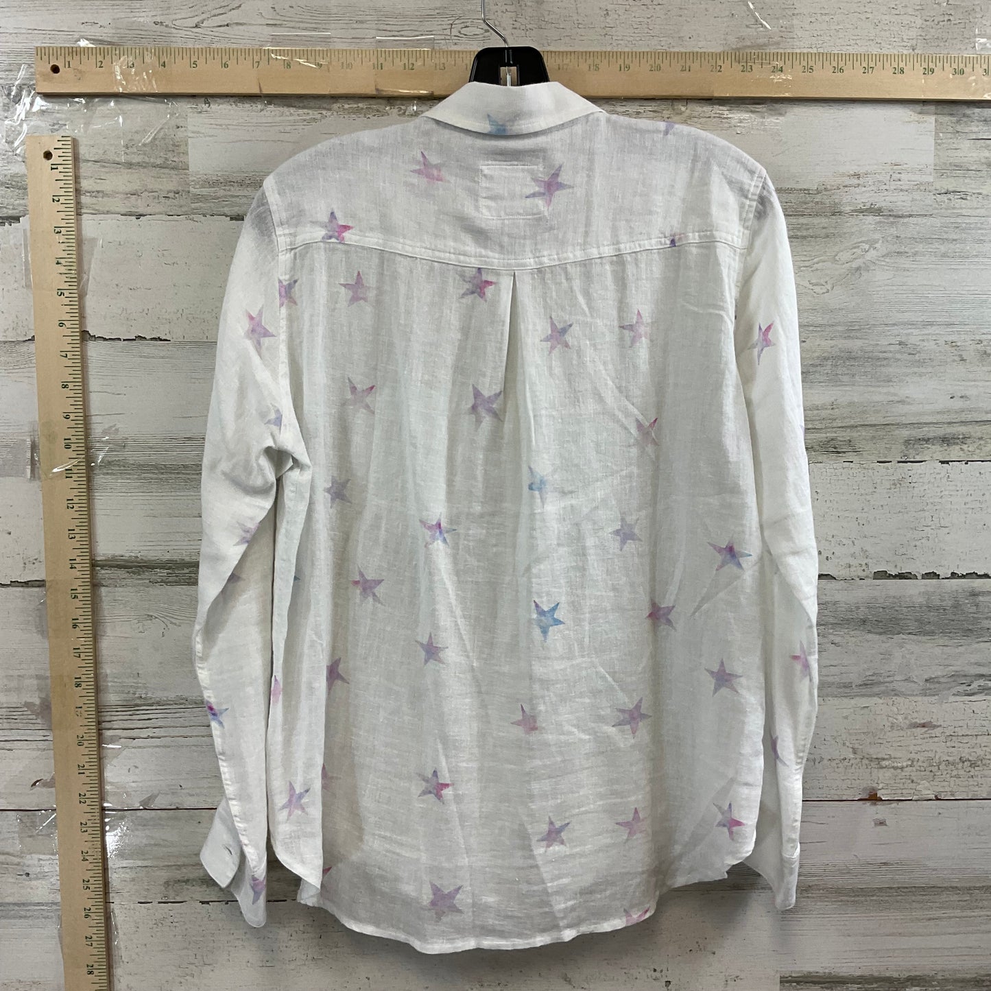 Blouse Long Sleeve By Rails In White, Size: Xs