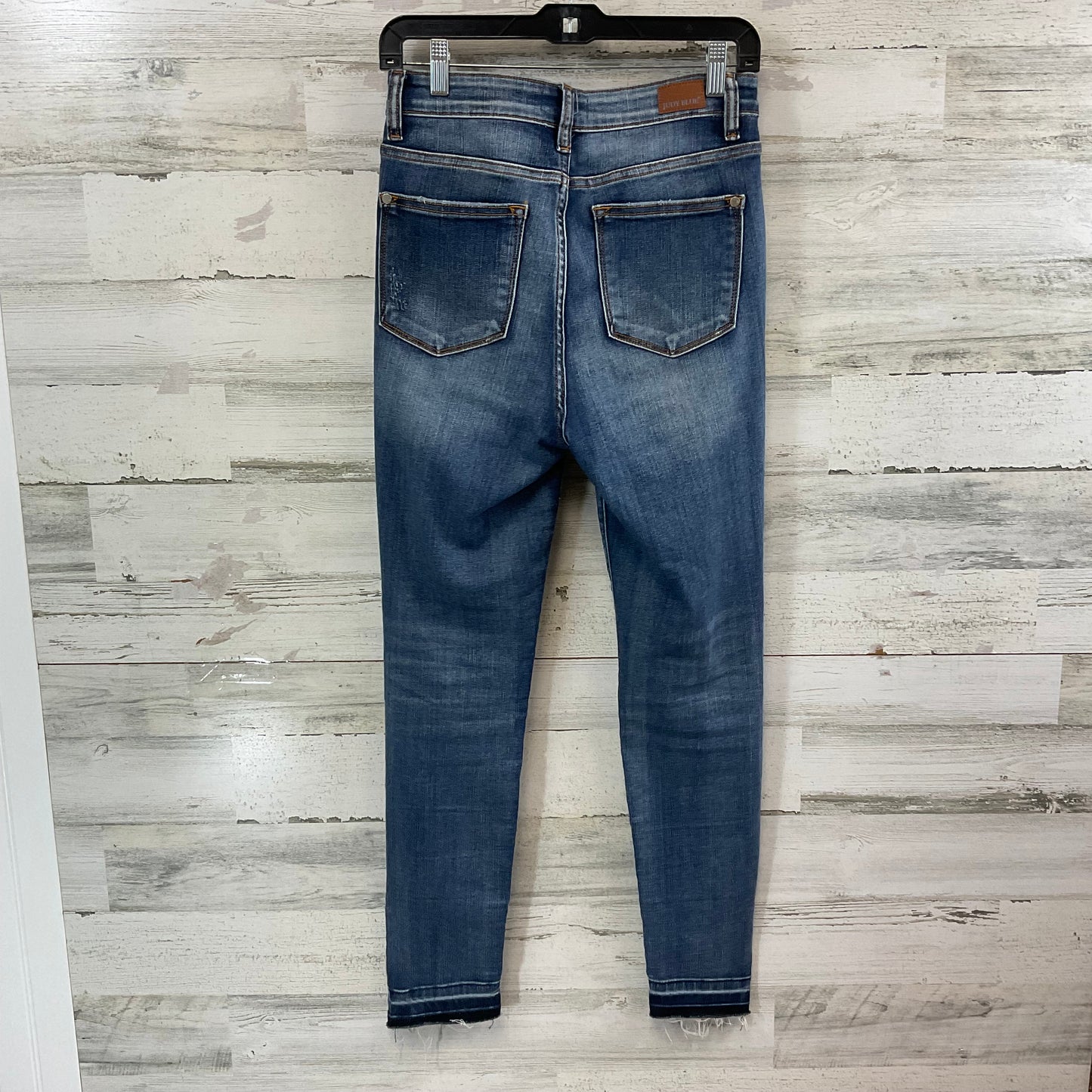 Jeans Skinny By Judy Blue In Blue Denim, Size: 4