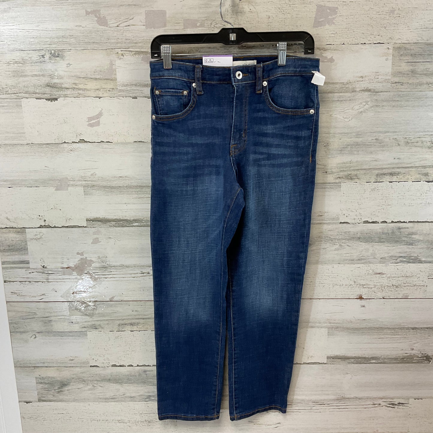 Jeans Straight By Ella Moss In Blue Denim, Size: 4