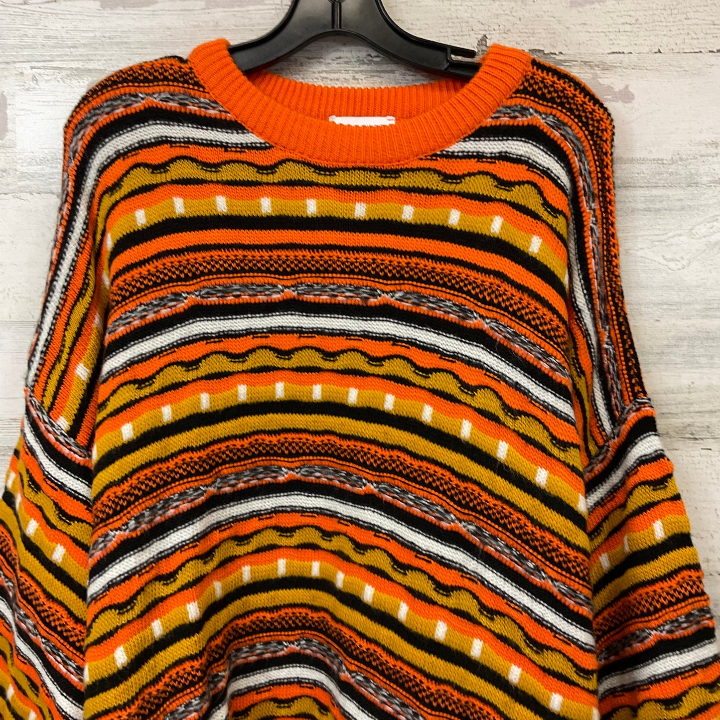 Sweater By Topshop In Orange, Size: L