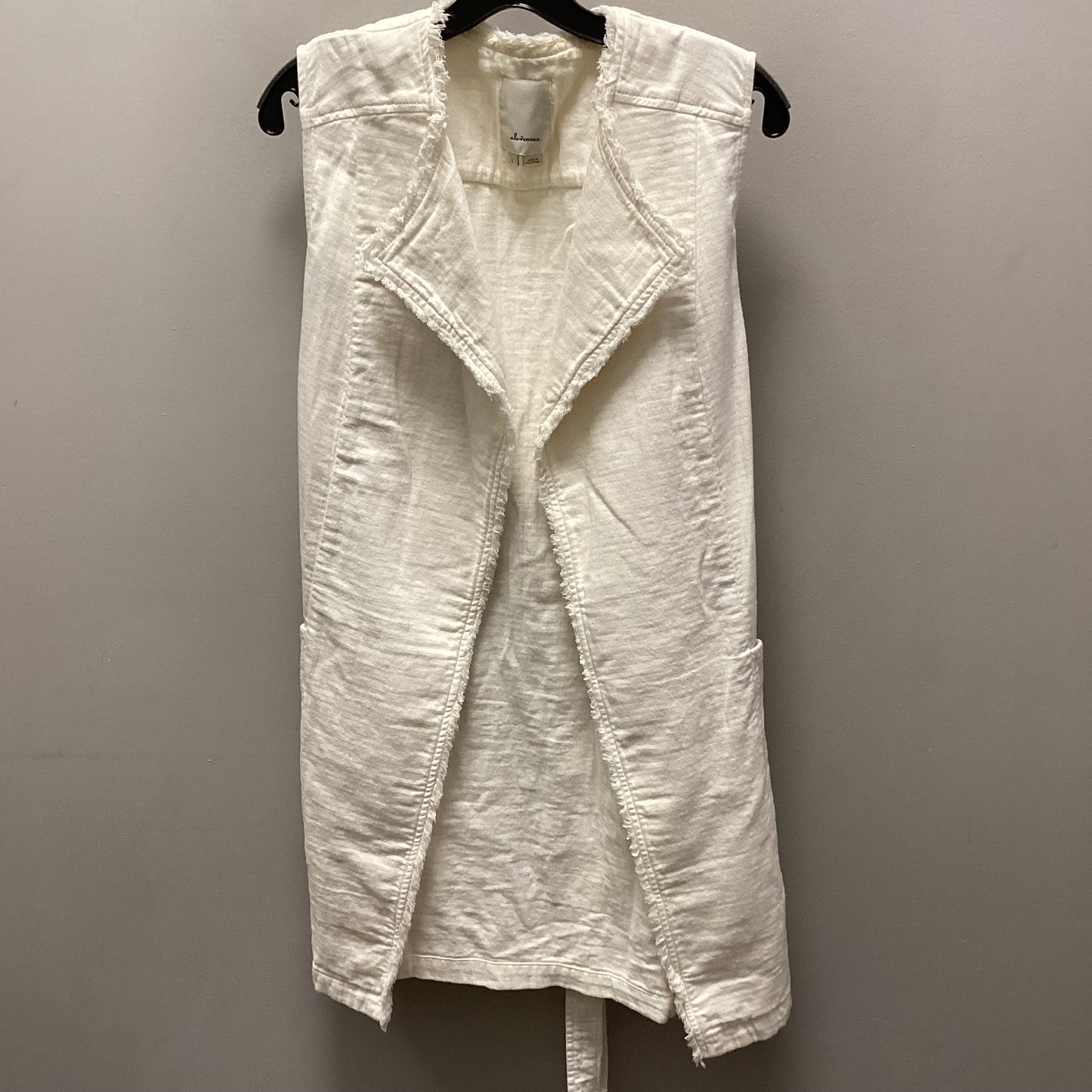 Vest Other By Elevenses In Cream, Size: L