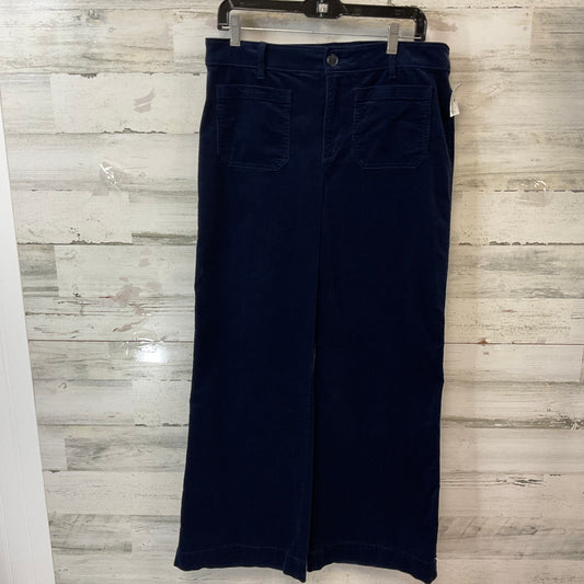 Pants Wide Leg By Loft In Navy, Size: 10