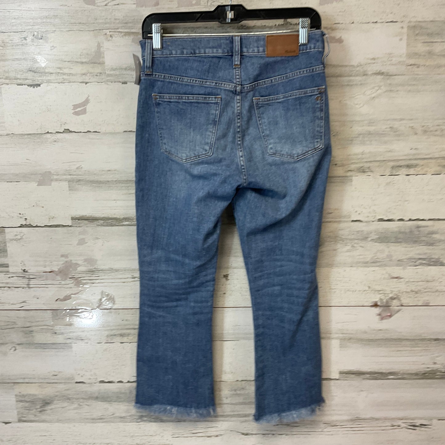 Jeans Boot Cut By Madewell In Blue Denim, Size: 4p