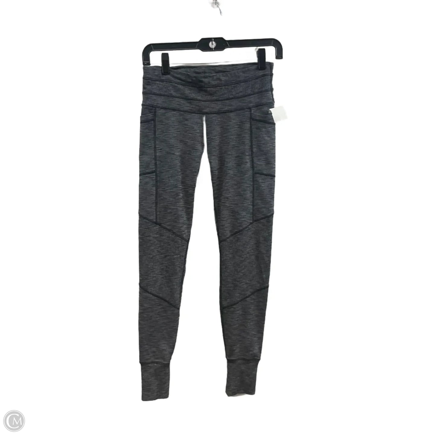 Athletic Leggings By Athleta In Grey, Size: S