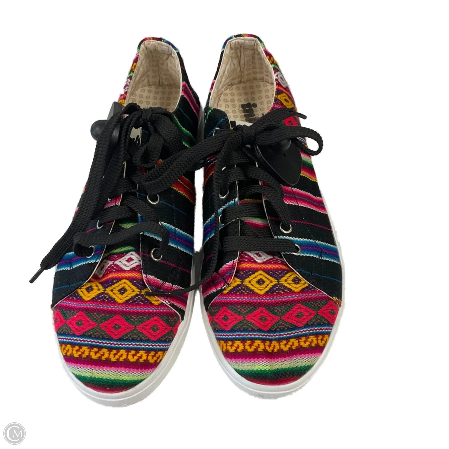 Shoes Sneakers By inkkasIn Red, Size: 10