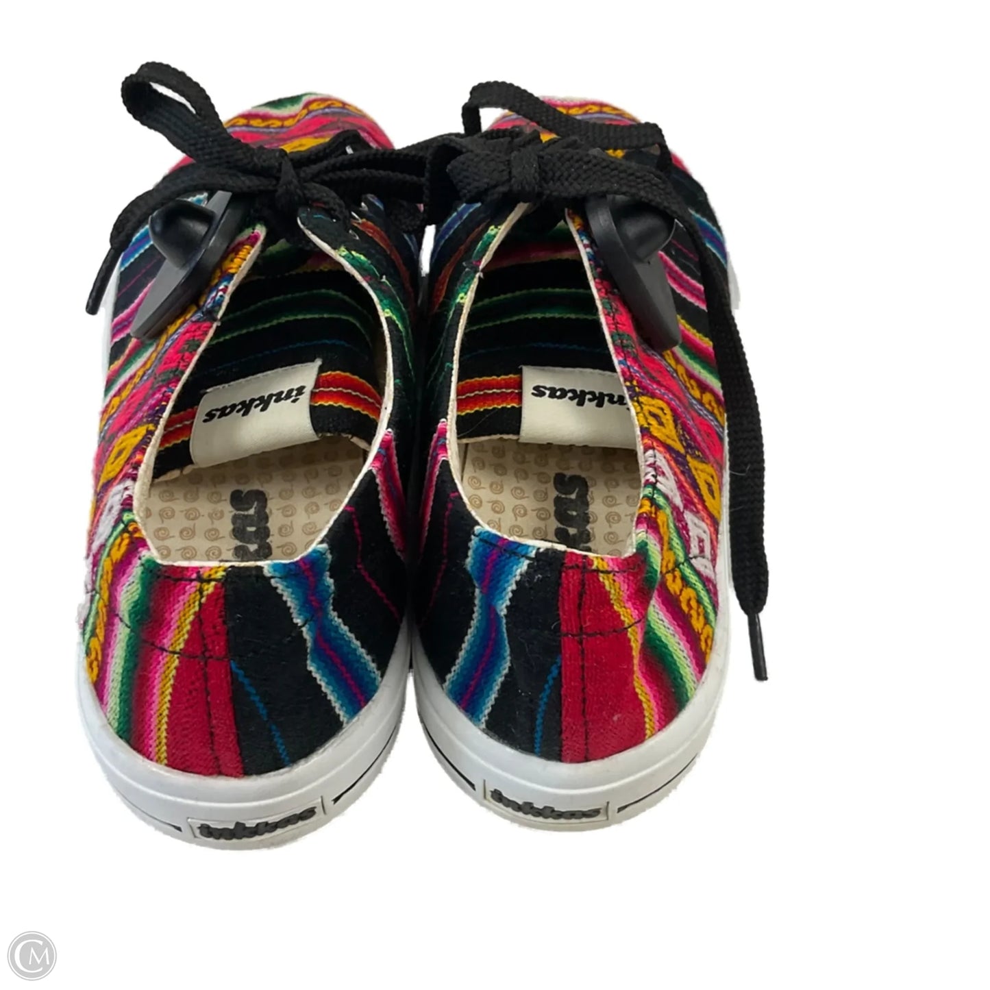 Shoes Sneakers By inkkasIn Red, Size: 10