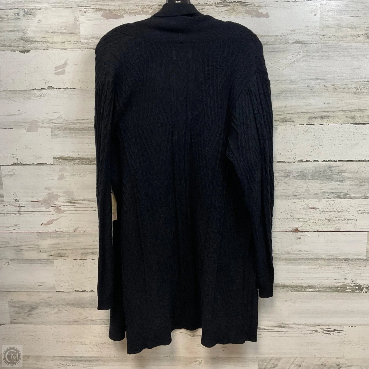 Cardigan By St Johns Bay In Black, Size: 1x