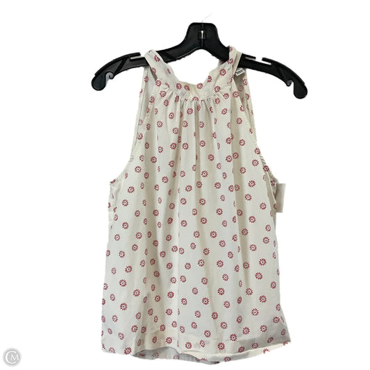 Top Sleeveless By J. Crew In White, Size: Xs