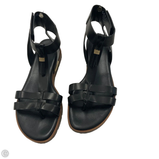Sandals Flats By Franco Sarto In Black, Size: 7.5