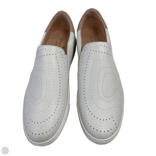 Shoes Designer By Kate Spade In White, Size: 9