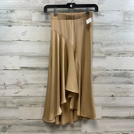Skirt Midi By Tyche In Bronze, Size: Xs